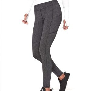 RARE lululemon herringbone speed up tight pockets full length legging- size 4